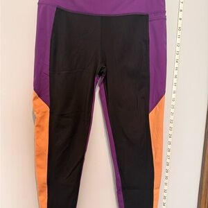 Sweaty Betty Purple Power 7/8 Athletic Leggings